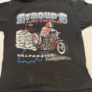 Harley Davidson Vintage Pocket Graphic T-Shirt